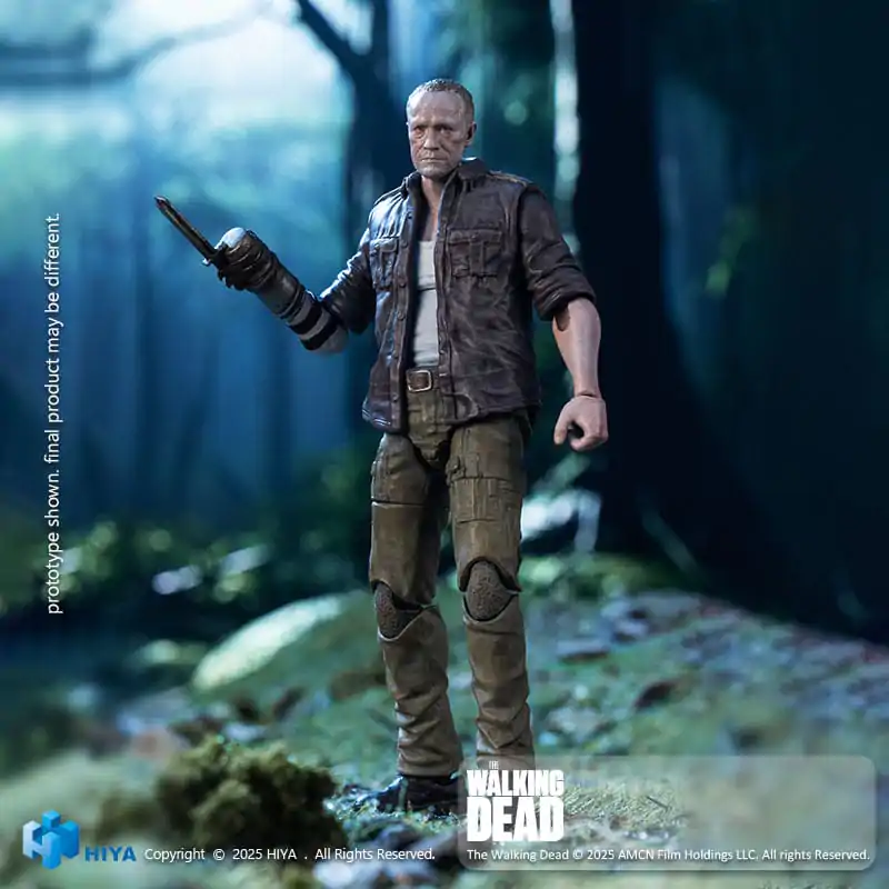 The Walking Dead Exquisite Mini Action Figur 1/18 Merle 11 cm Produktfoto