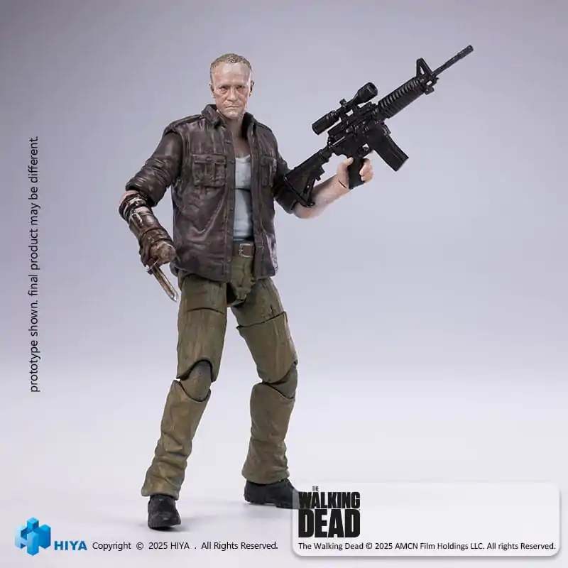 The Walking Dead Exquisite Mini Action Figur 1/18 Merle 11 cm Produktfoto