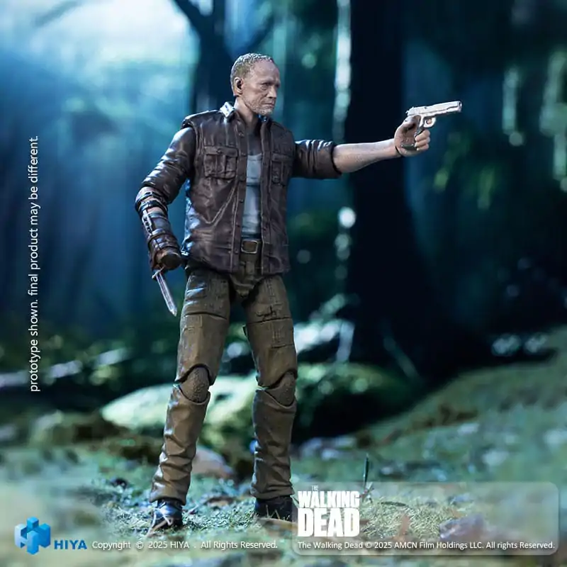 The Walking Dead Exquisite Mini Action Figur 1/18 Merle 11 cm Produktfoto