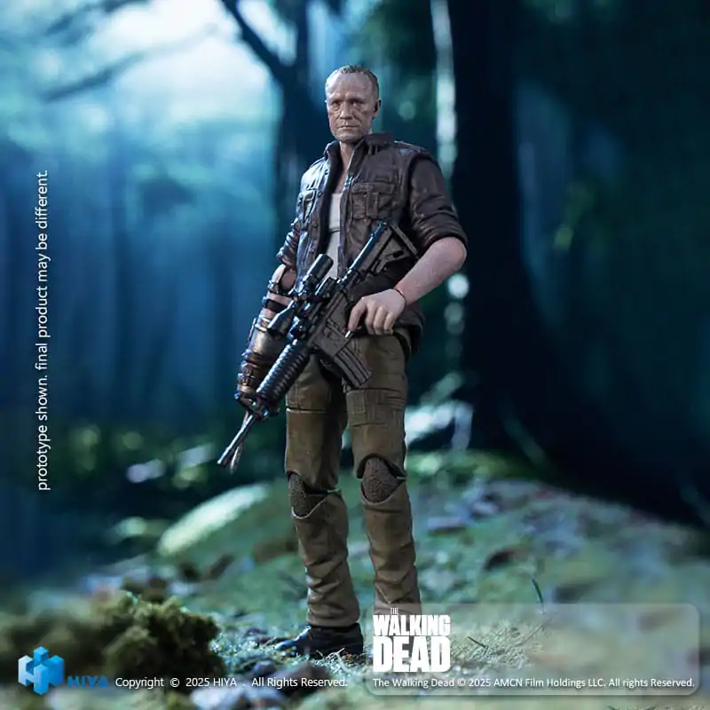 The Walking Dead Exquisite Mini Action Figur 1/18 Merle 11 cm Produktfoto