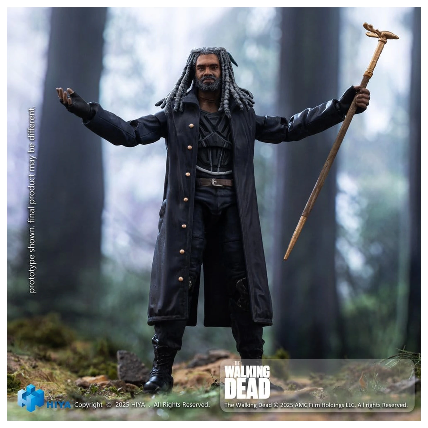 The Walking Dead Exquisite Mini Serie Actionfigur 1/18 Ezekiel 11 cm Produktfoto