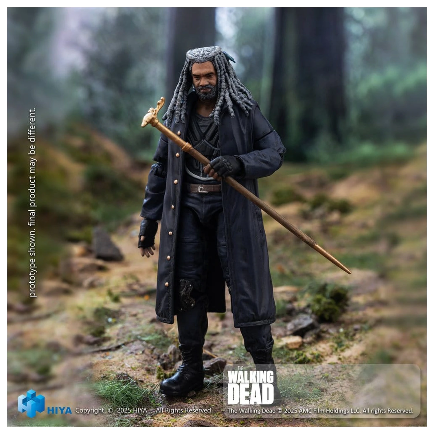 The Walking Dead Exquisite Mini Serie Actionfigur 1/18 Ezekiel 11 cm Produktfoto