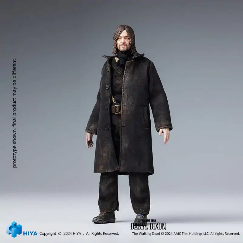 The Walking Dead Exquisite Super Series Actionfigur 1/12 Daryl Dixon 16 cm Produktfoto