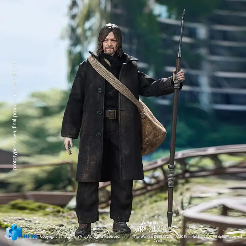 The Walking Dead Exquisite Super Series Actionfigur 1/12 Daryl Dixon 16 cm Produktfoto