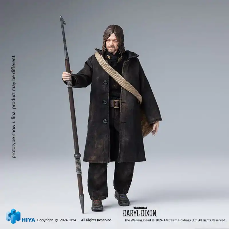 The Walking Dead Exquisite Super Series Actionfigur 1/12 Daryl Dixon 16 cm Produktfoto