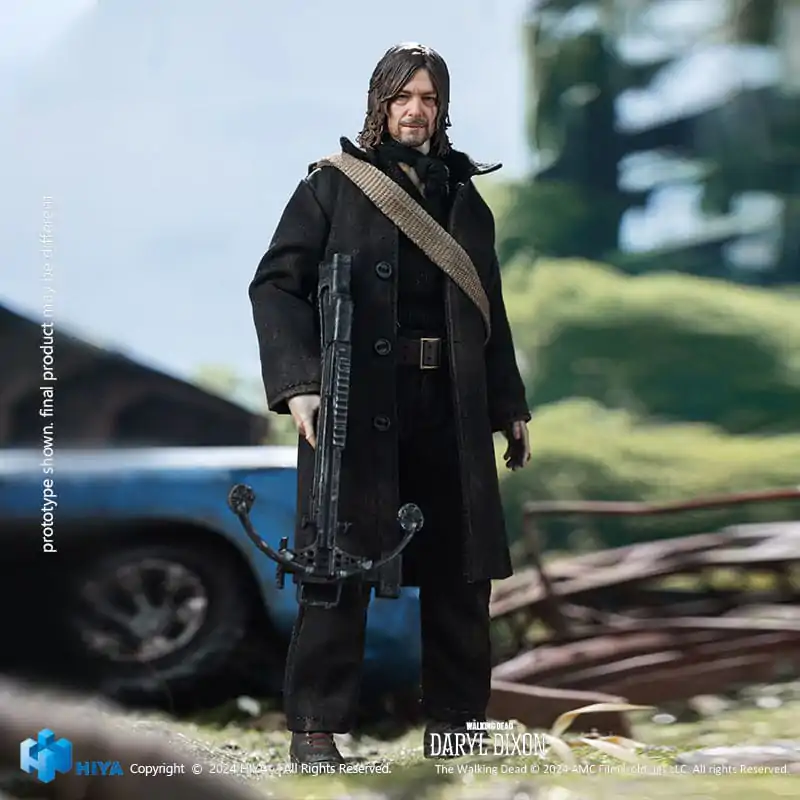 The Walking Dead Exquisite Super Series Actionfigur 1/12 Daryl Dixon 16 cm Produktfoto