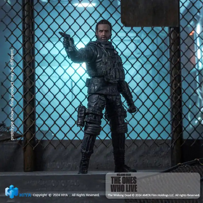 The Walking Dead: The Ones Who Lived Exquisite Mini Actionfigur 1/18 Rick 11 cm termékfotó