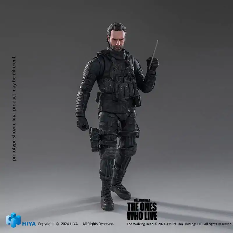 The Walking Dead: The Ones Who Lived Exquisite Mini Actionfigur 1/18 Rick 11 cm termékfotó