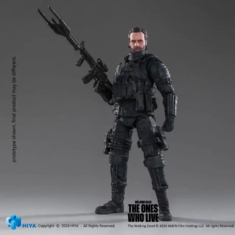 The Walking Dead: The Ones Who Lived Exquisite Mini Actionfigur 1/18 Rick 11 cm termékfotó