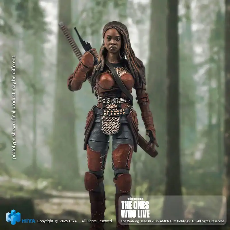 The Walking Dead: The Ones Who Lived Exquisite Mini Action Figur 1/18 Michonne 10 cm Produktfoto