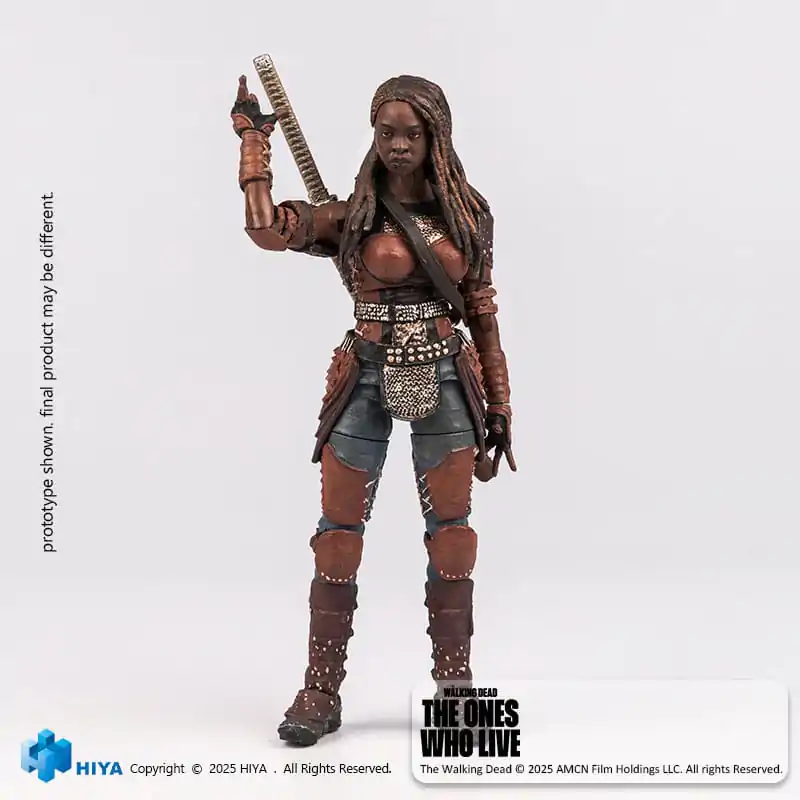 The Walking Dead: The Ones Who Lived Exquisite Mini Action Figur 1/18 Michonne 10 cm Produktfoto