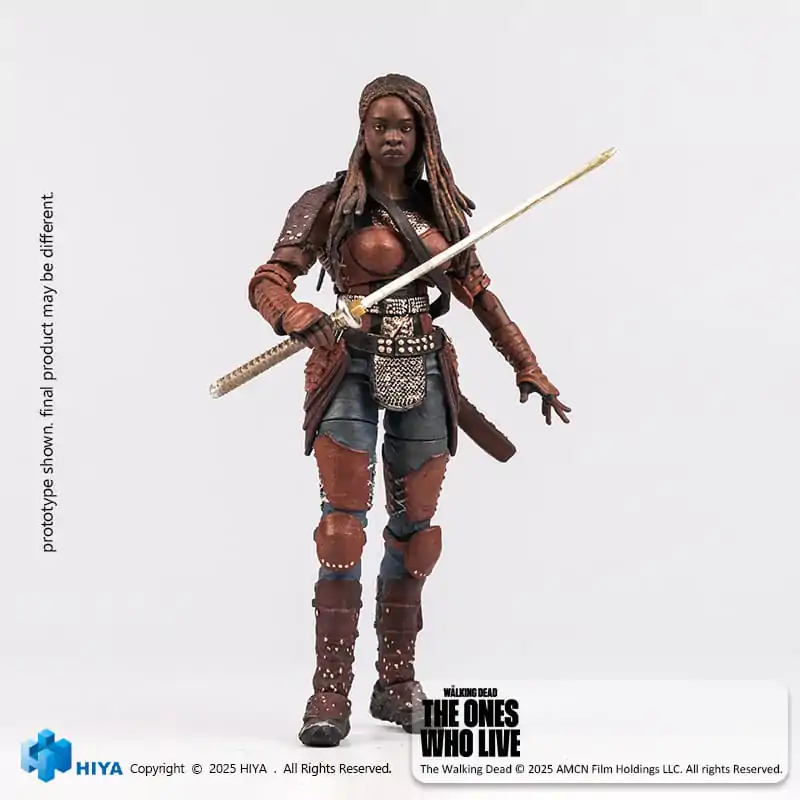 The Walking Dead: The Ones Who Lived Exquisite Mini Action Figur 1/18 Michonne 10 cm Produktfoto