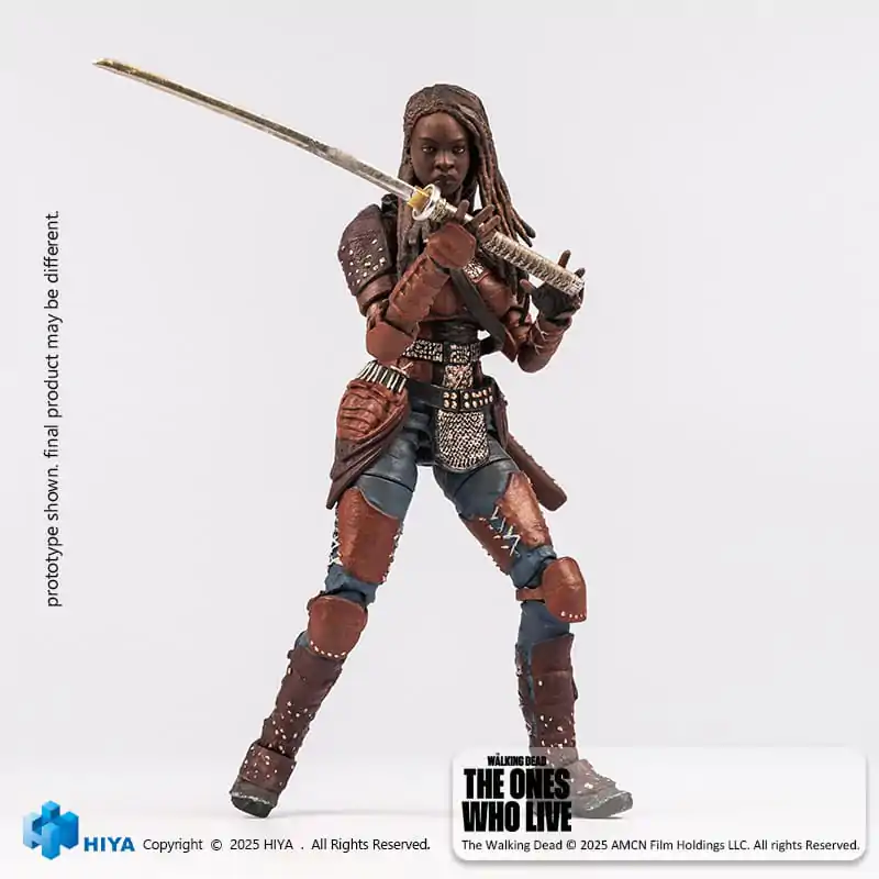 The Walking Dead: The Ones Who Lived Exquisite Mini Action Figur 1/18 Michonne 10 cm Produktfoto