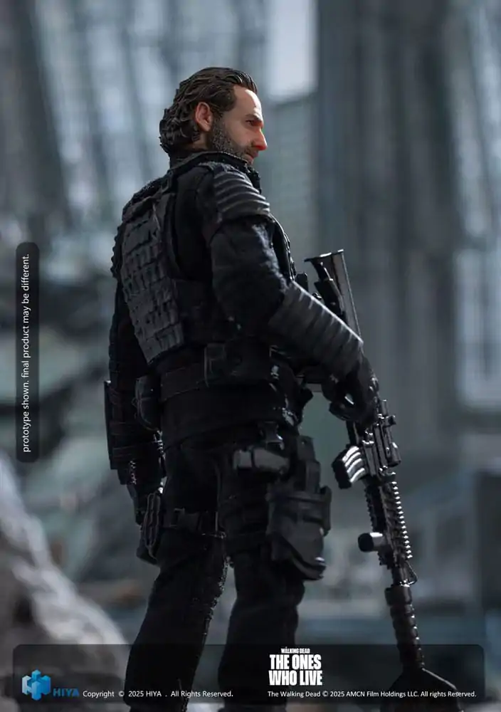 The Walking Dead: The Ones Who Lived Exquisite Super Series Actionfigur 1/12 Rick 16 cm Produktfoto