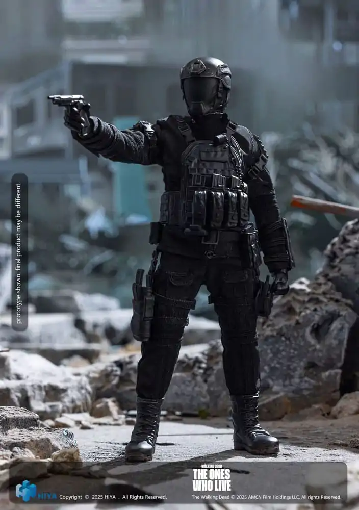 The Walking Dead: The Ones Who Lived Exquisite Super Series Actionfigur 1/12 Rick 16 cm Produktfoto
