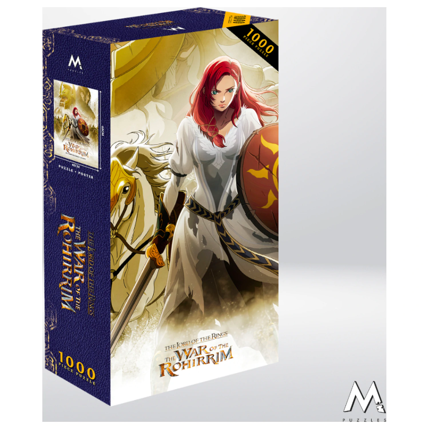 The War of the Rohirrim Poster + Puzzle 1000 Stück Produktfoto