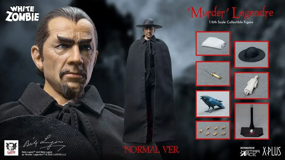 The White Zombie My Favourite Movie Actionfigur 1/6 Murder Legendre (Bela Lugosi) 30 cm Produktfoto