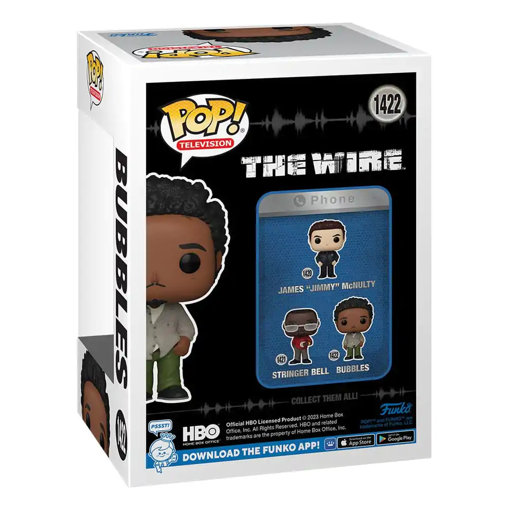 The Wire POP! TV Vinyl Figur Bubbles 9 cm termékfotó