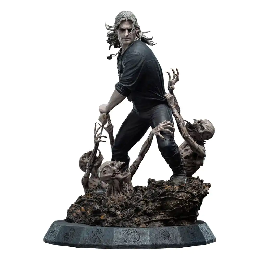 The Witcher Statue 1/4 Geralt the White Wolf 51 cm Produktfoto