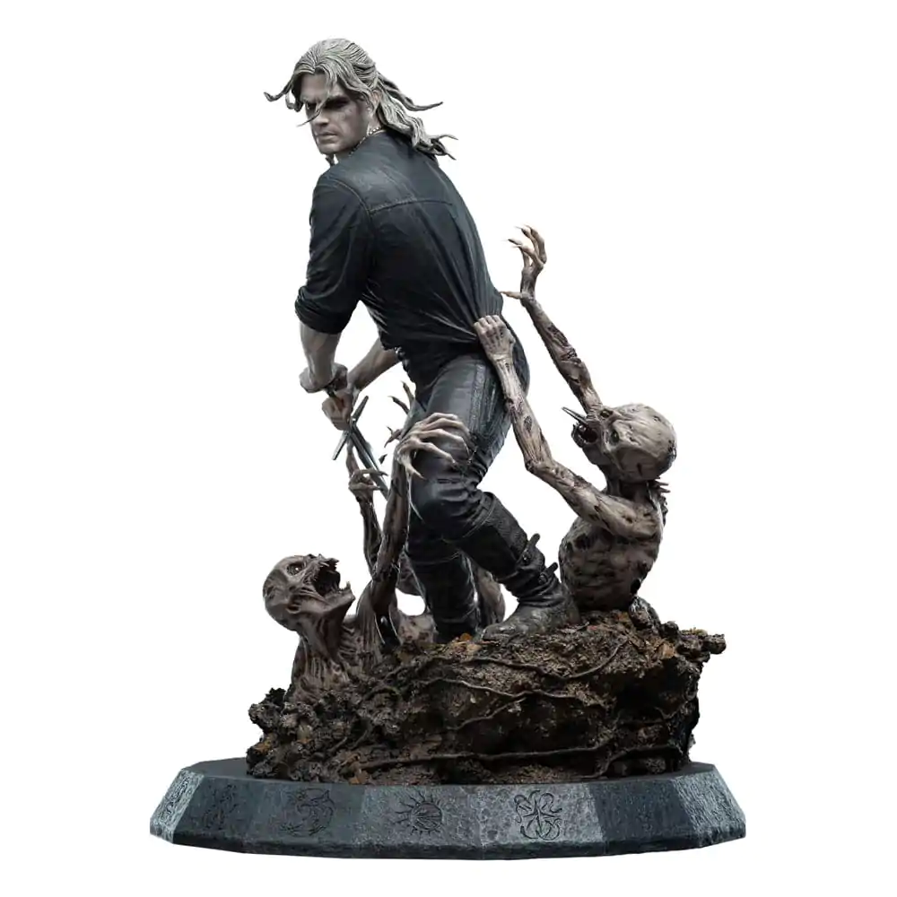 The Witcher Statue 1/4 Geralt the White Wolf 51 cm Produktfoto