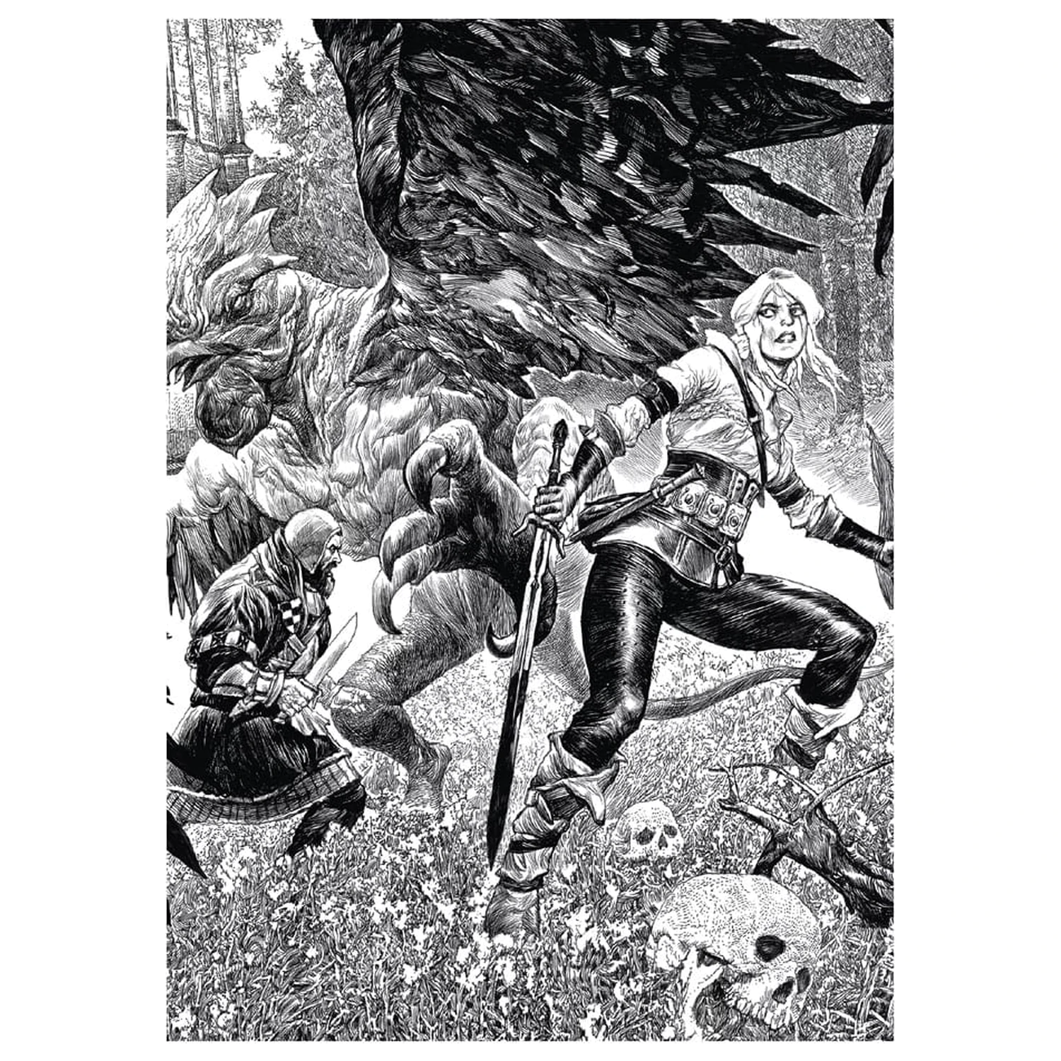 The Witcher Puzzles 10er-Pack 10. Jubiläums Puzzle Sammlung (500 Teile) Produktfoto