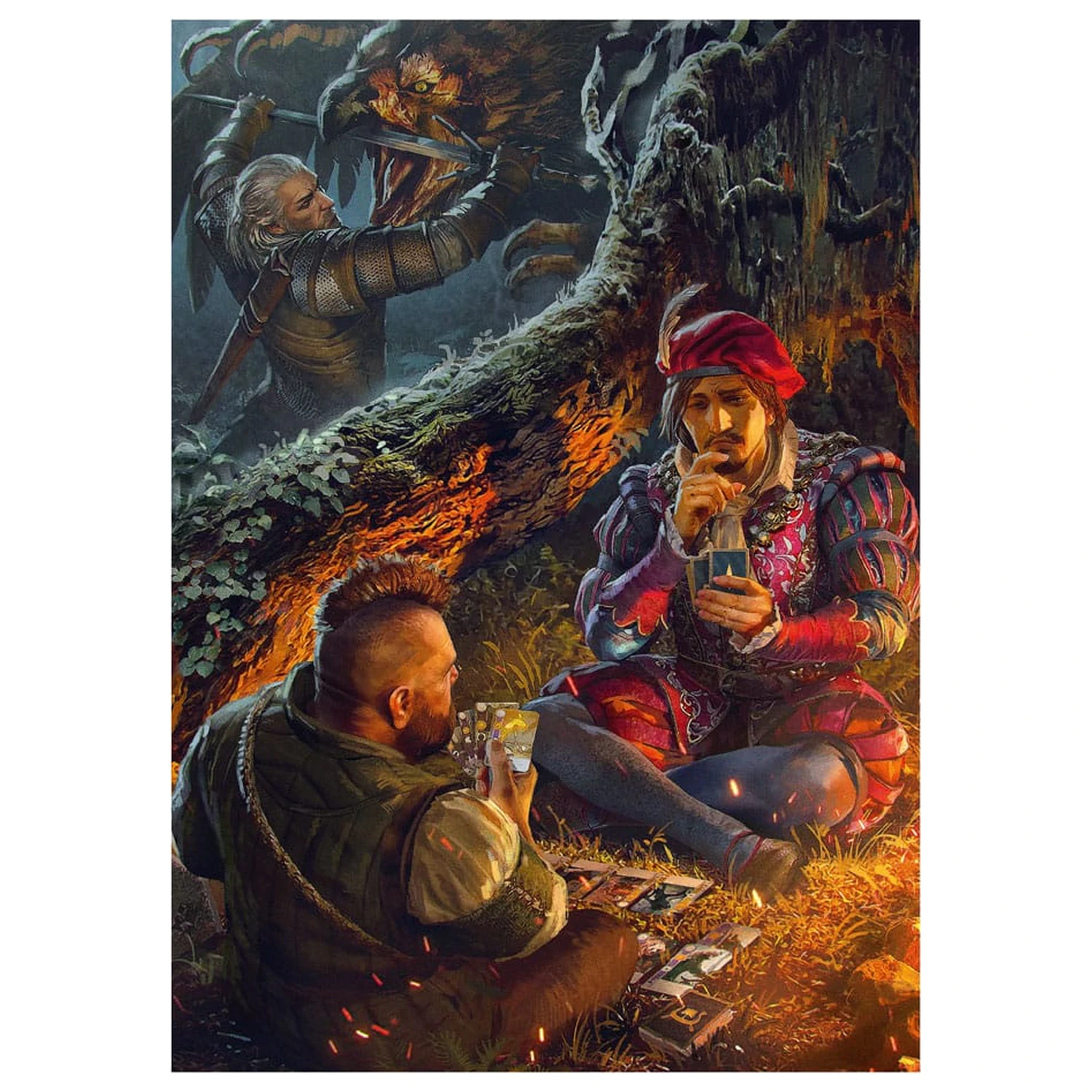The Witcher Puzzles 10er-Pack 10. Jubiläums Puzzle Sammlung (500 Teile) Produktfoto