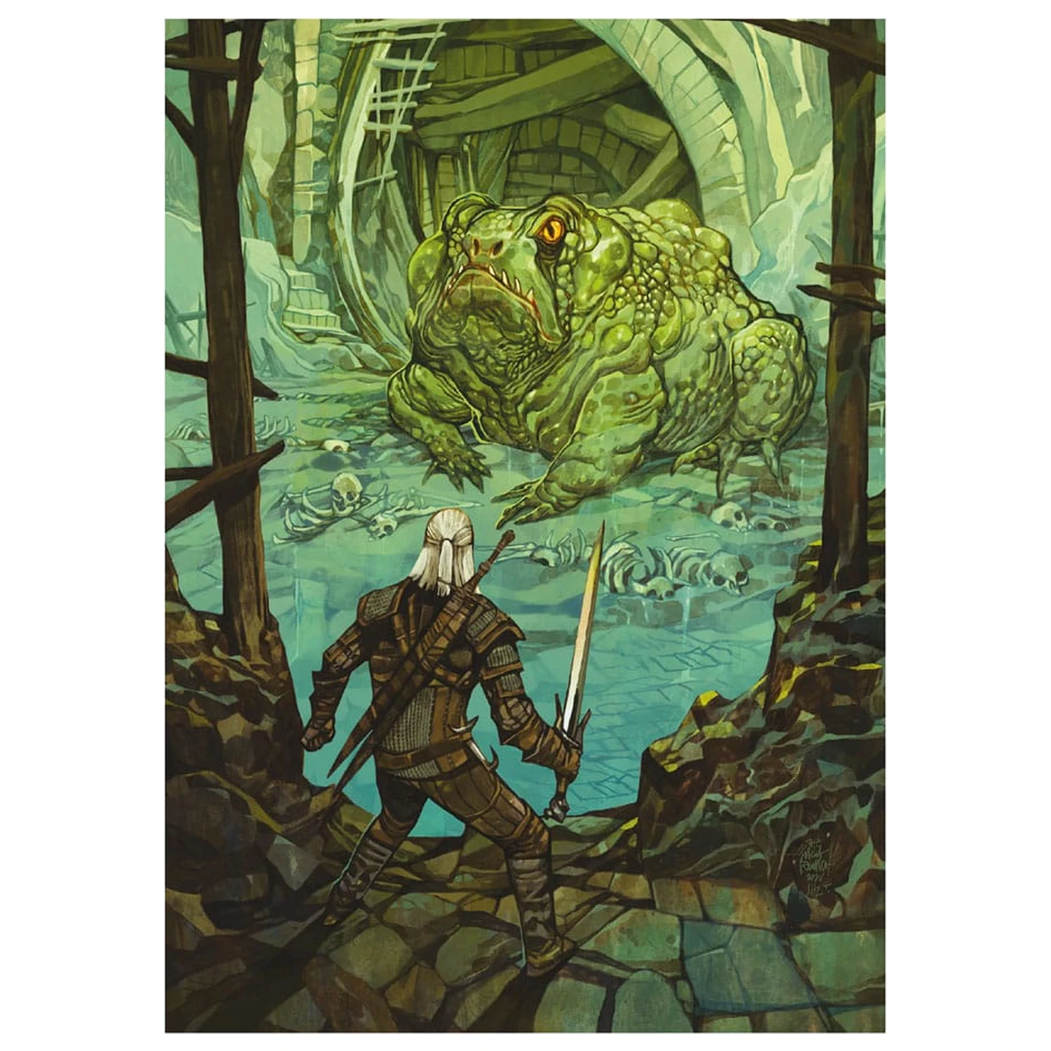 The Witcher Puzzles 10er-Pack 10. Jubiläums Puzzle Sammlung (500 Teile) Produktfoto