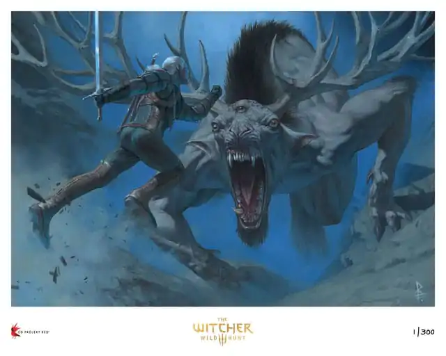 The Witcher 3 Kunstdruck Giclee 40 x 50 cm termékfotó