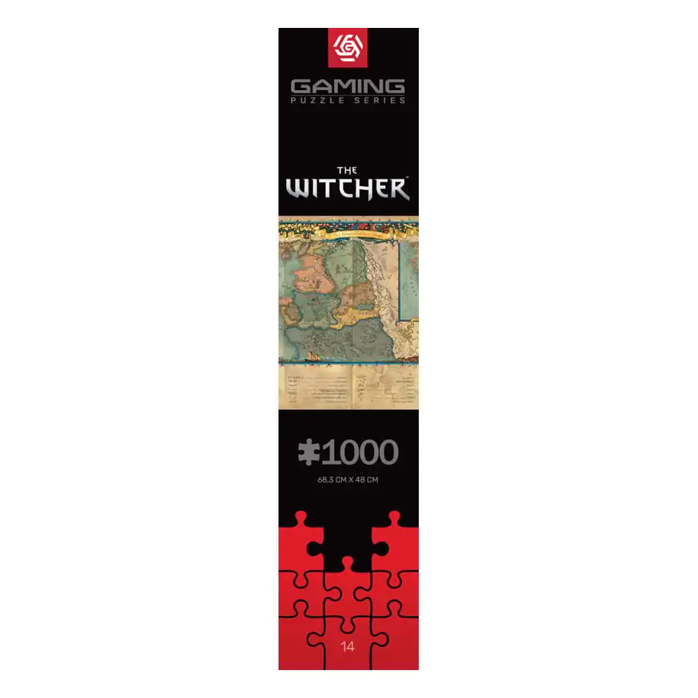 The Witcher 3 Gaming Puzzle The Northern Kingdoms (1000 Teile) termékfotó