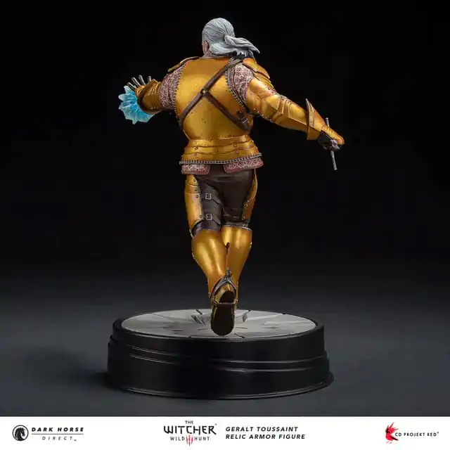 The Witcher 3 PVC Statue Geralt Toussaint Relic Armor 20 cm termékfotó