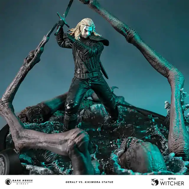 The Witcher 3 Statue Geralt vs. Kikimora 21 cm termékfotó