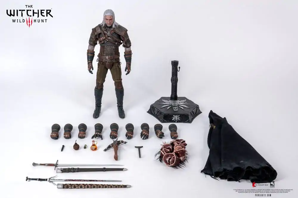 The Witcher 3: Wild Hunt Actionfigur 1/6 Geralt of Rivia 30 cm Produktfoto