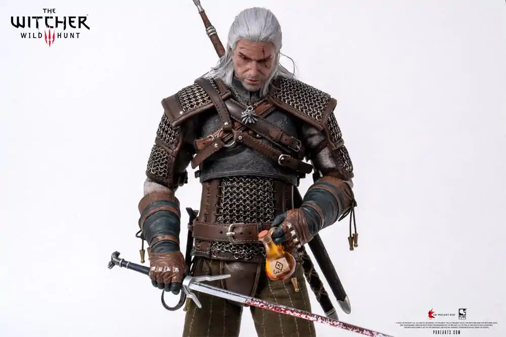 The Witcher 3: Wild Hunt Actionfigur 1/6 Geralt of Rivia 30 cm Produktfoto