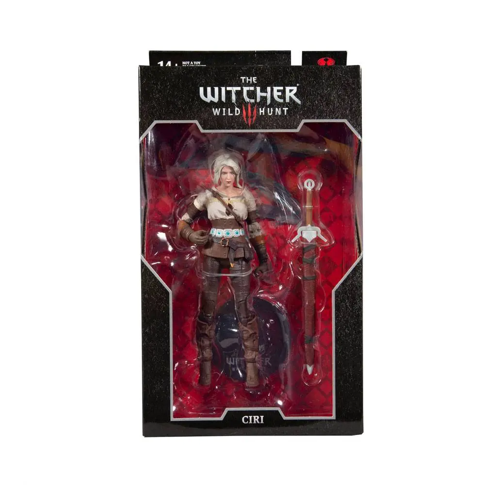 The Witcher 3: Wild Hunt Actionfigur Ciri 18 cm Produktfoto