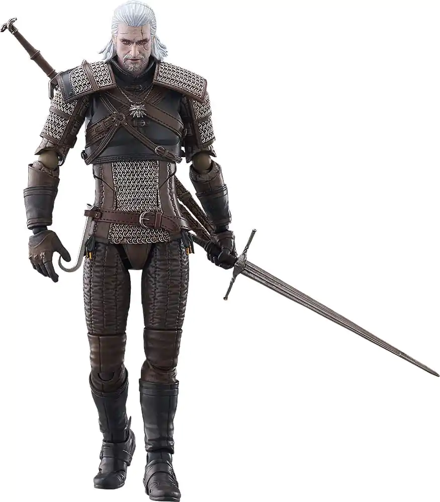 The Witcher 3: Wild Hunt Figma Actionfigur Geralt 16 cm Produktfoto