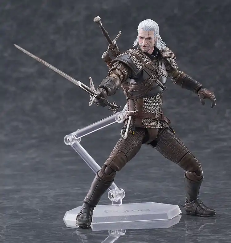 The Witcher 3: Wild Hunt Figma Actionfigur Geralt 16 cm Produktfoto