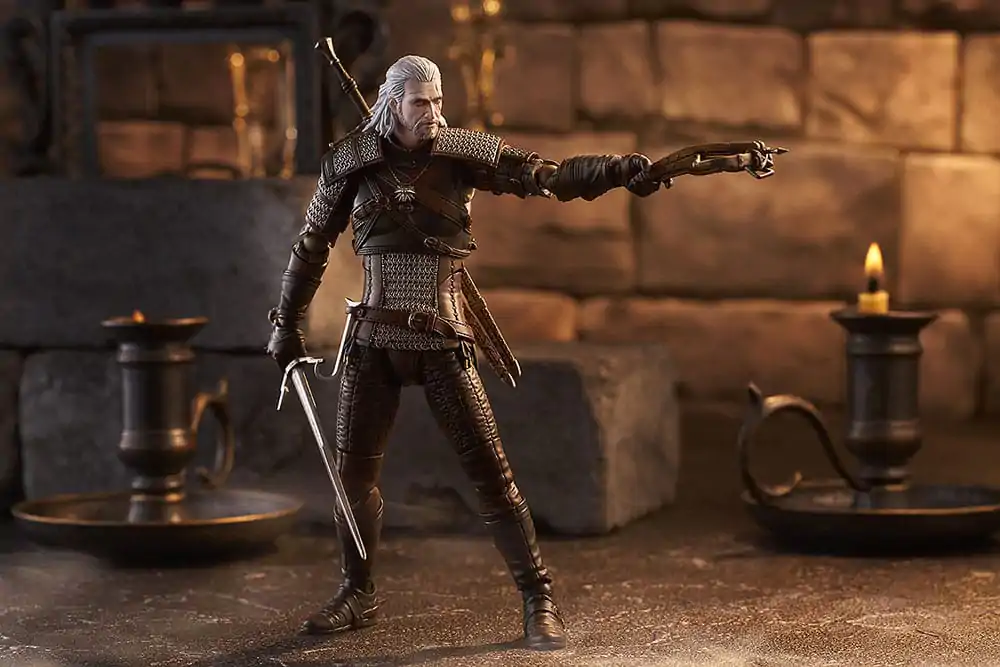 The Witcher 3: Wild Hunt Figma Actionfigur Geralt 16 cm Produktfoto