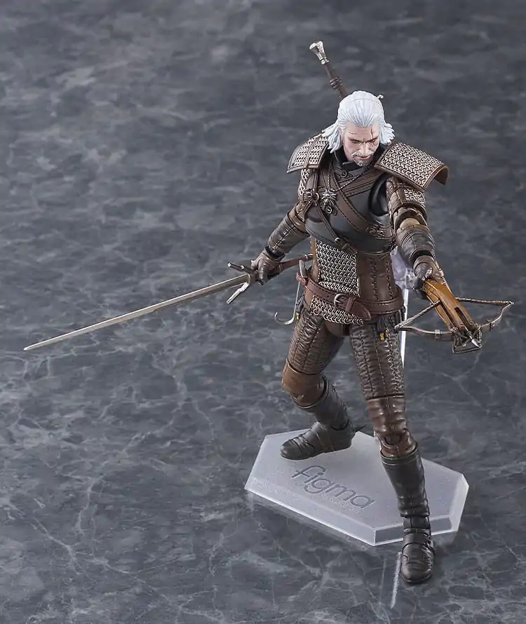 The Witcher 3: Wild Hunt Figma Actionfigur Geralt 16 cm Produktfoto