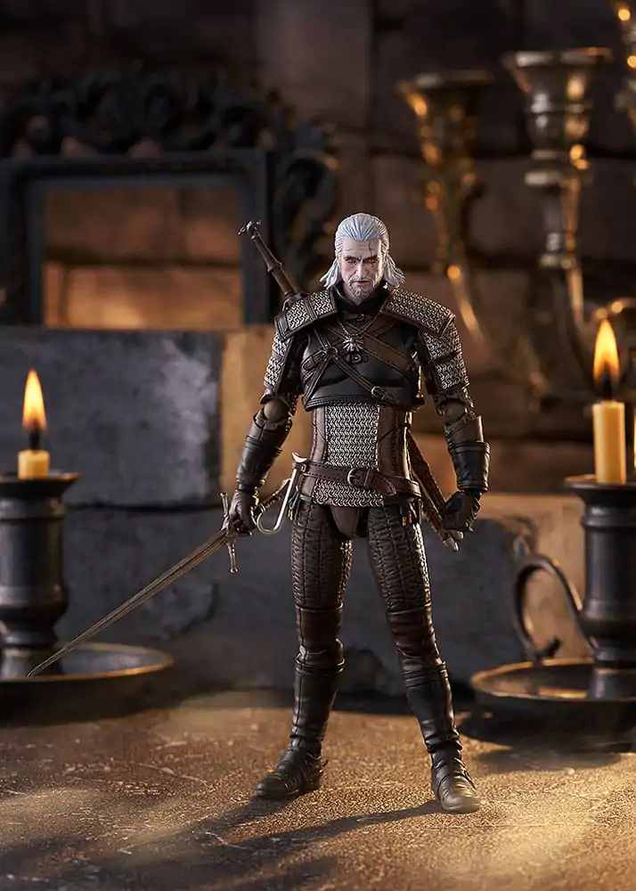 The Witcher 3: Wild Hunt Figma Actionfigur Geralt 16 cm Produktfoto