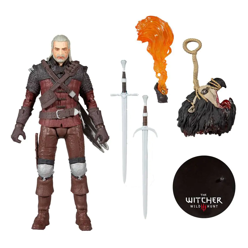 The Witcher 3: Wild Hunt Actionfigur Geralt of Rivia (Wolf Armor) 18 cm Produktfoto