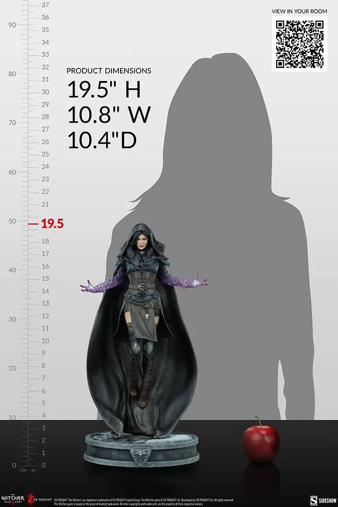 The Witcher 3: Wild Hunt Statue Yennefer 50 cm Produktfoto