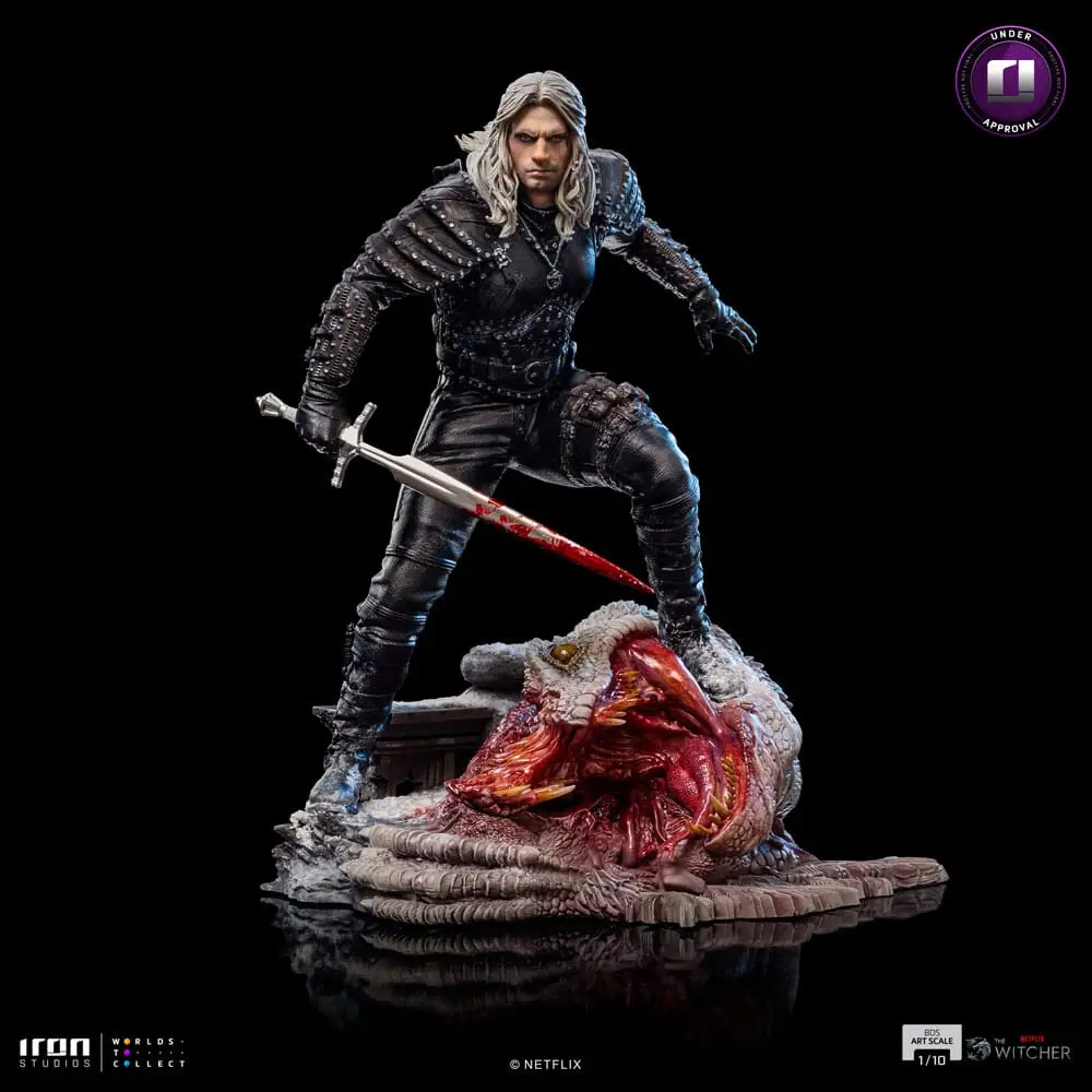 The Witcher BDS Art Scale Statue 1/10 Geralt of Riva 33 cm Produktfoto