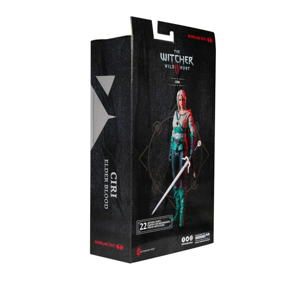 The Witcher Actionfigur Ciri (Elder Blood) 18 cm Produktfoto