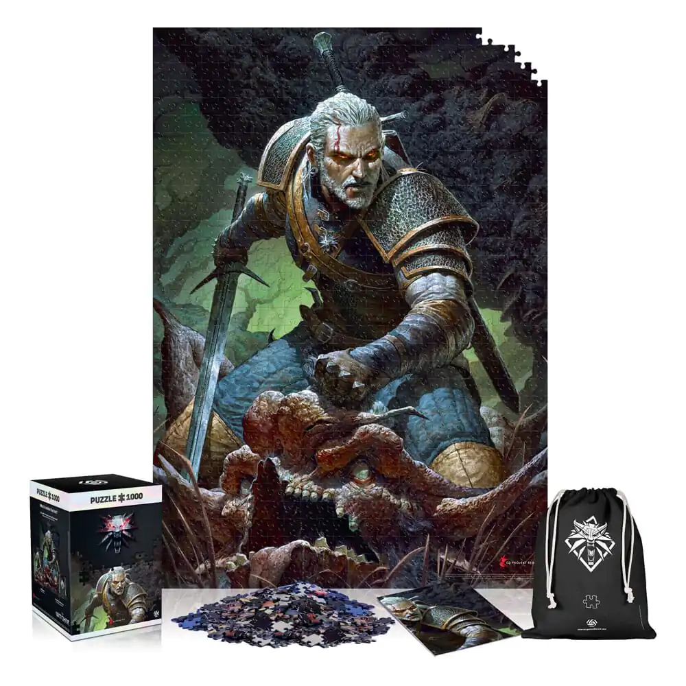 The Witcher Premium Puzzle Dark World (1000 Teile) termékfotó