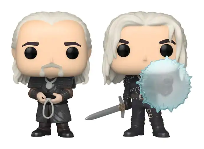 The Witcher POP! Television Vinyl Figuren 2er-Pack Geralt & Vesemir 9 cm termékfotó