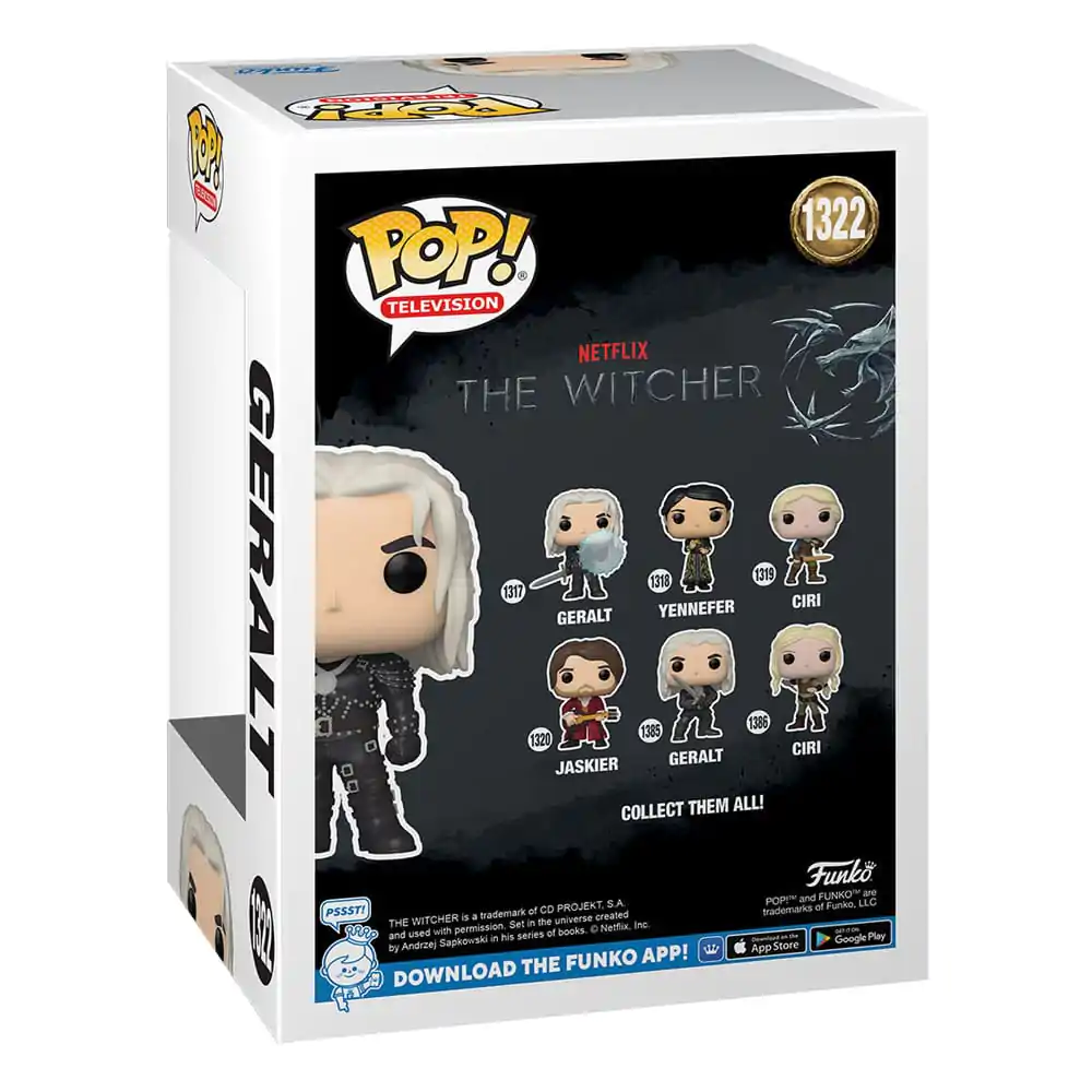 The Witcher POP! TV Vinyl Figur Geralt w/ sword (GW) 9 cm termékfotó