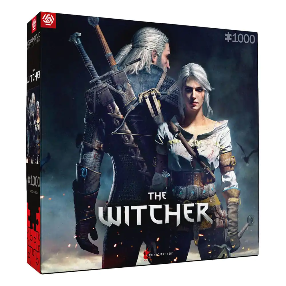 The Witcher Gaming Puzzle Geralt & Ciri (1000 Teile) termékfotó