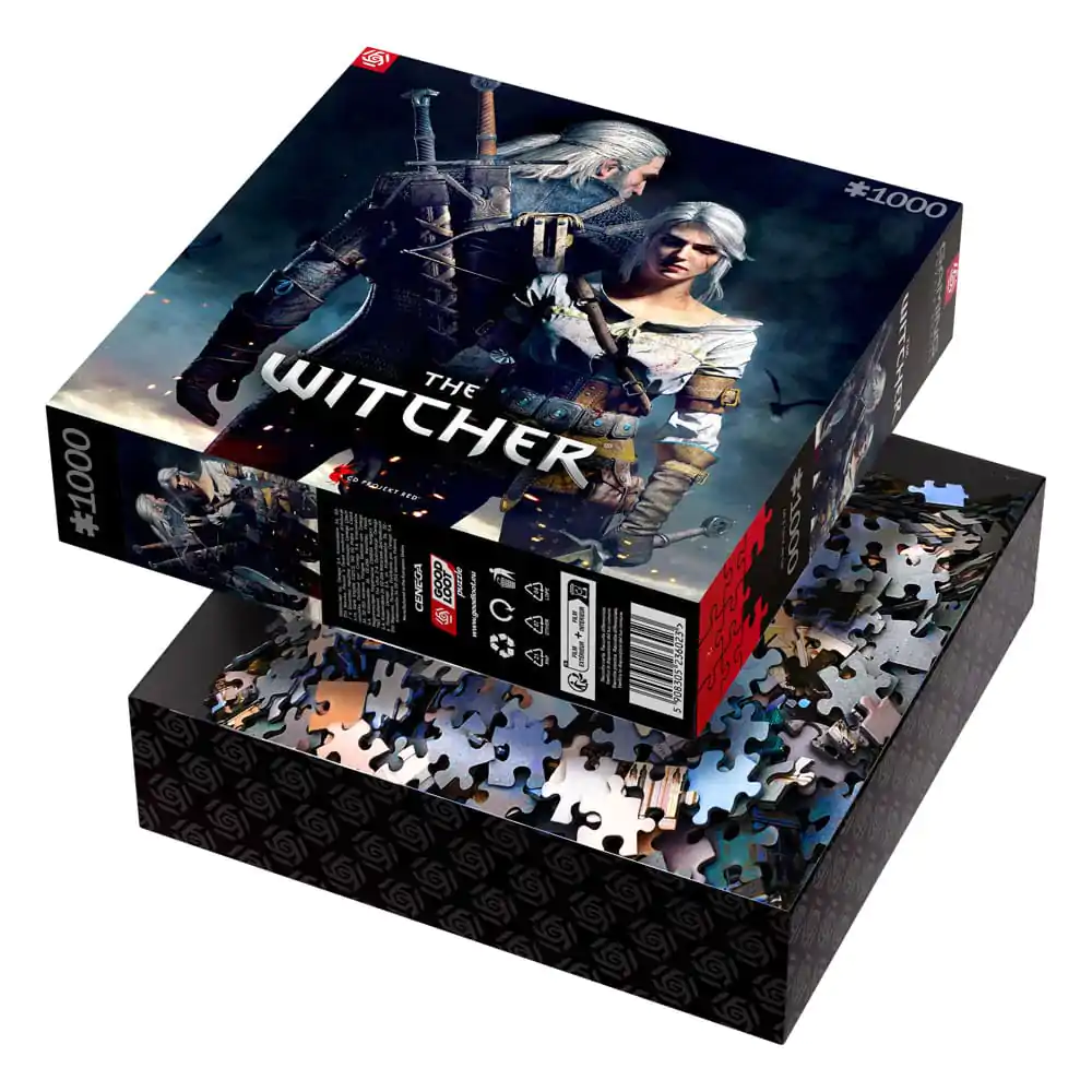 The Witcher Gaming Puzzle Geralt & Ciri (1000 Teile) termékfotó