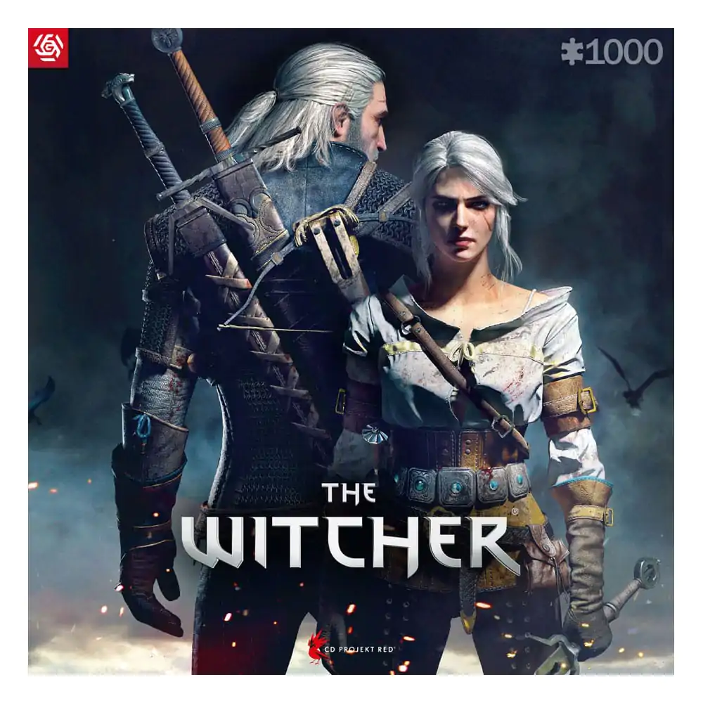 The Witcher Gaming Puzzle Geralt & Ciri (1000 Teile) Produktfoto