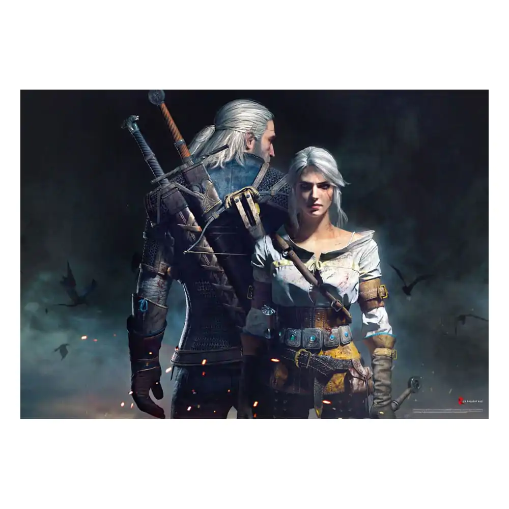 The Witcher Gaming Puzzle Geralt & Ciri (1000 Teile) termékfotó